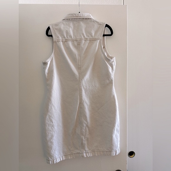 Cotton On denim button front sleeveless dress - Picture 3 of 4